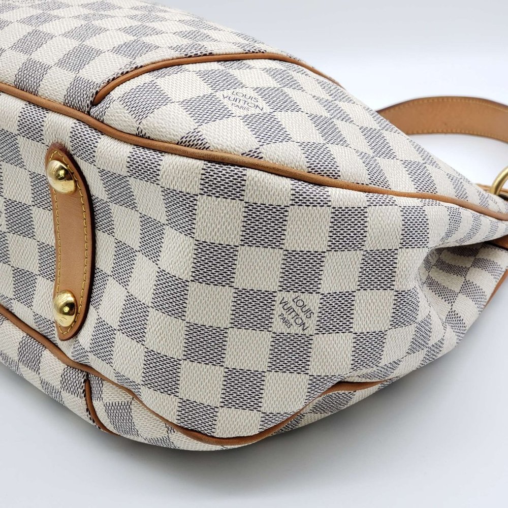 100% Authentic Louis Vuitton Galliera PM Damier Azur Hobo Bag - Picture 7 of 16